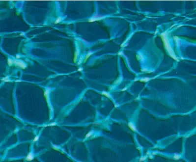 Ebony Blue pool color water surface
