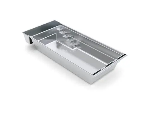 The Cube™ with Cover Fiberglass Pool 3D image